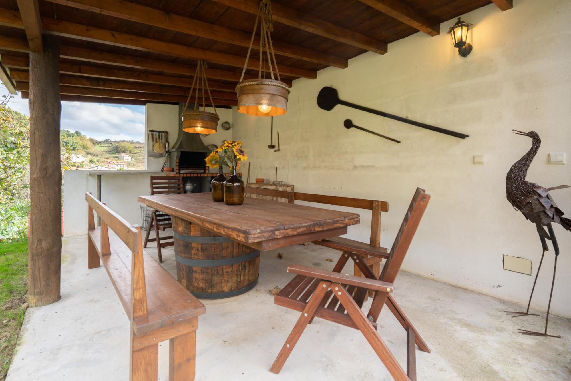 サンタ・マルタ・デ・ペナギアン Casa Da Fragaヴィラ エクステリア 写真
